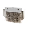 Special brush for large chains up to +350 Deg C with tapped bore M6 (a