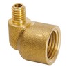 Angle 90 Deg M6 male x G1/4 female (brass)
