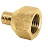 Reducer M6 male x G1/4 female (brass) Reducer M6 male x G1/4 female (brass)
