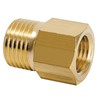 Reducer M16x1.5 male x G1/4 female (brass) Reducer M16x1.5 male x G1/4 female (brass)