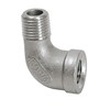 Angle 90 Deg R1/4 male x Rp1/4 female (stainless steel)