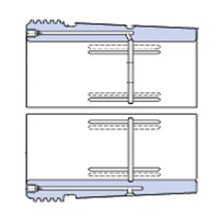 AOH2348 SKF withdrawal sleeve prepaired for oil injection