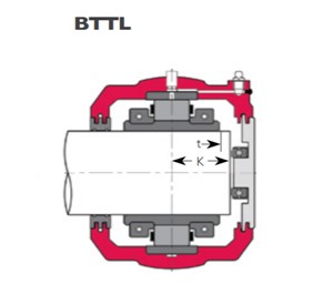 COP.BTTL5 Cooper Blanking Plate witHThrust Bearing