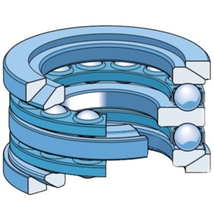 54306 SKF thrust ball bearing double direction