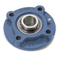 FYC 60 TF SKF Round flanged housing with grub screw locking