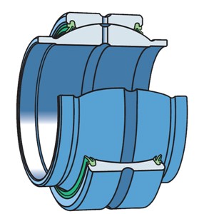 GEM60 ES-2RS SKF Spherical Plain Bearing