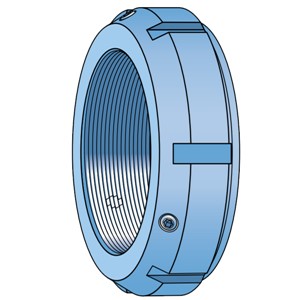 KMT6 SKF Lock nut with locking pins