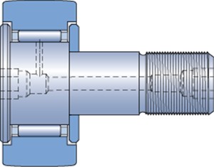 KR22 PPA SKF cam followers with crowned running surface