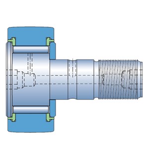 KRV 22 XB SKF cam followers with cylindrical running surface