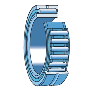 NKI 70/35 SKF needle roller bearing with ribs and with inner ring