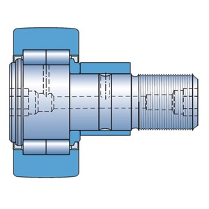 NUKRE 40 A SKF cam followers with crowned running surface