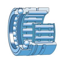 NX20 Z SKF needle roller and thrust bearing, for medium axial loads