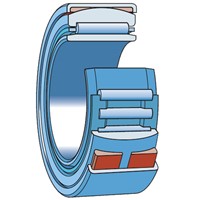 PNA 17/35 SKF alignment needle roller bearing, with an inner ring