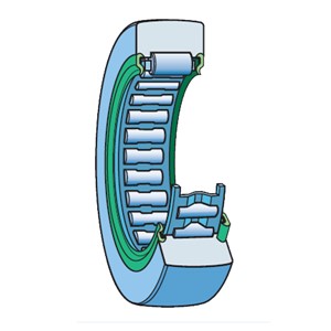 RNA 6919 SKF needle roller bearing, with machined ring, no inner ring