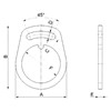 ROSTA SS27  Tensioner Retainer