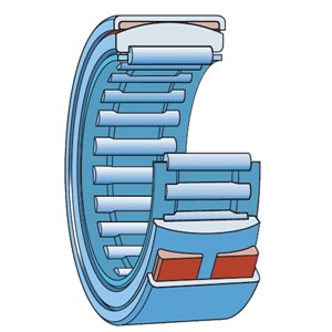 RPNA 40/55 SKF alignment needle roller bearing, without an inner ring