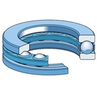 51100 SKF thrust ball bearing, single direction