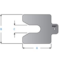 TMAS 125-010 SKF Shim Pack (10)