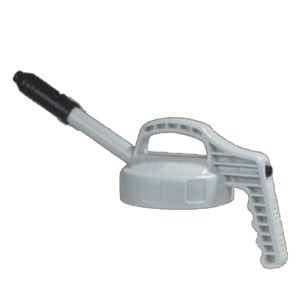 LAOS09699 Oil Safe Grey stretch spout lid