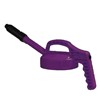 LAOS09392 Oil Safe Purple stretch spout lid